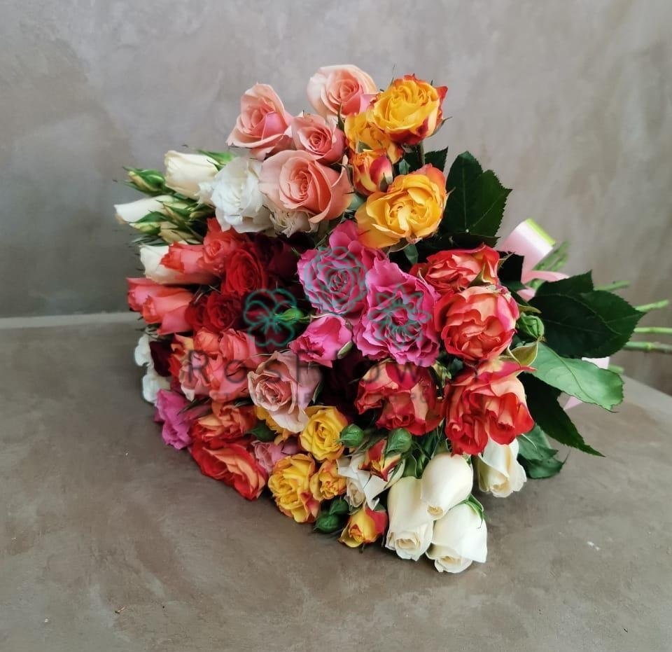 Букет цветов из: Розы в Никоновское