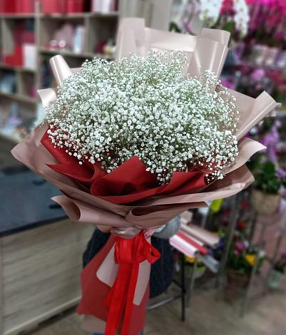 Букет цветов из: Гипсофила в Никоновское