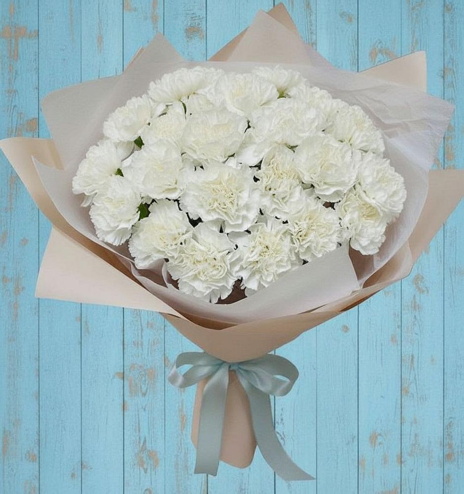 Букет цветов из: Гвоздики в Никоновское