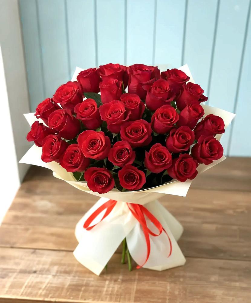 Букет 29 Красных роз в Никоновское