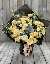 Букет цветов из:  Розы и Лизиантусы в Никоновское