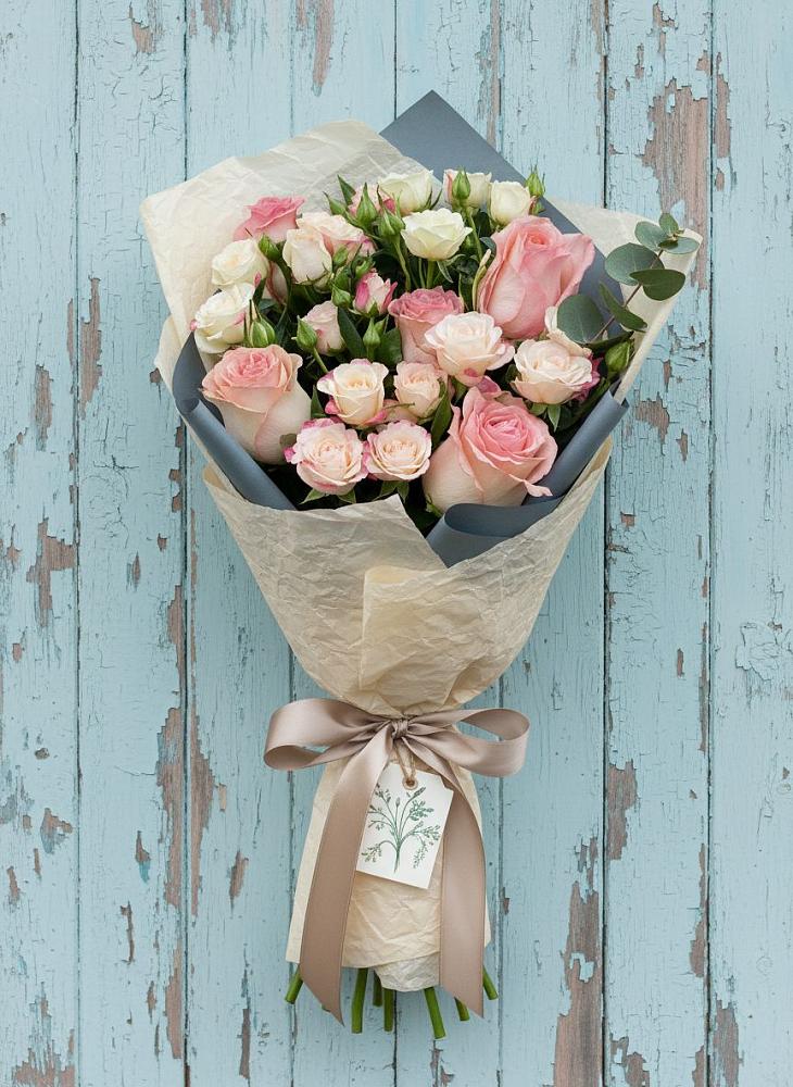 Букет цветов из: Розы в Никоновское