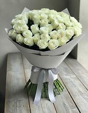 Букет 35 Белых роз в Никоновское