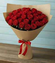 Букет Красные розы Милано в Никоновское