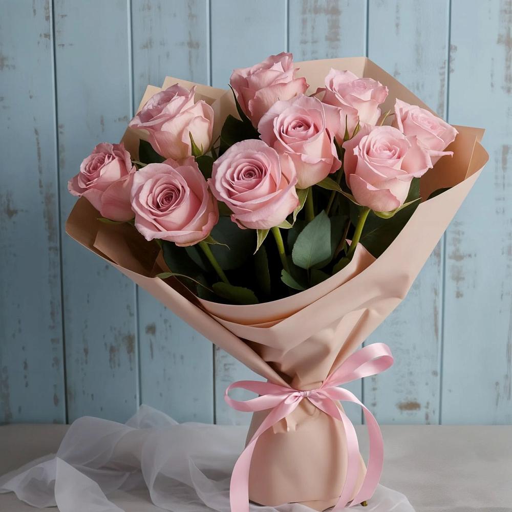 Букет цветов из: Розы в Никоновское