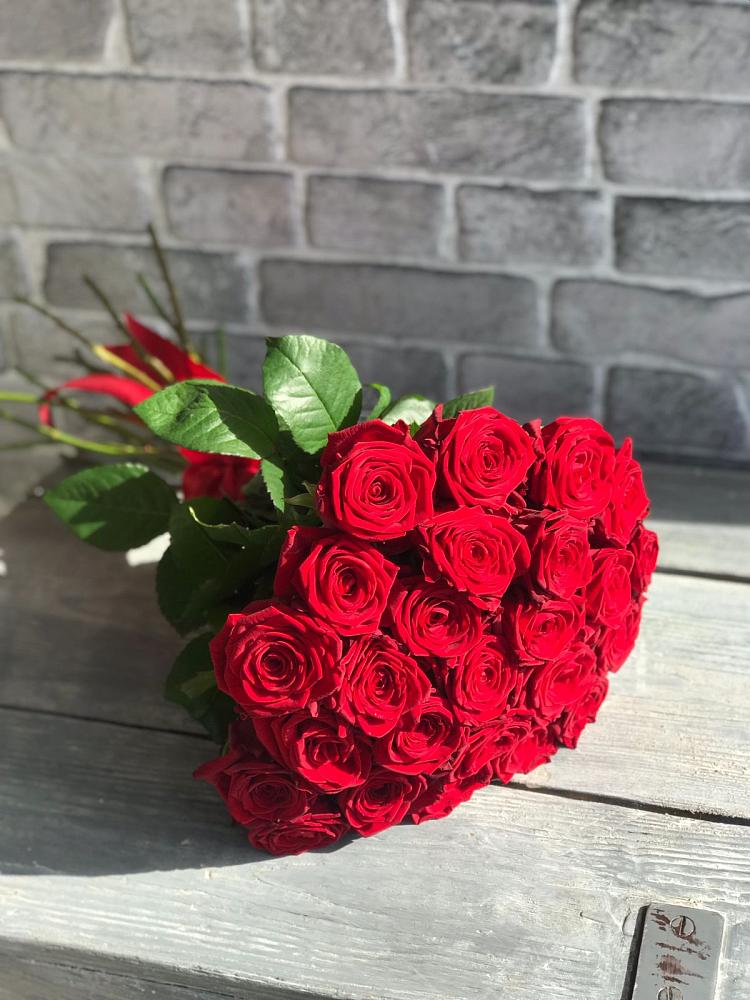 Букет Красные розы Фридом в Никоновское
