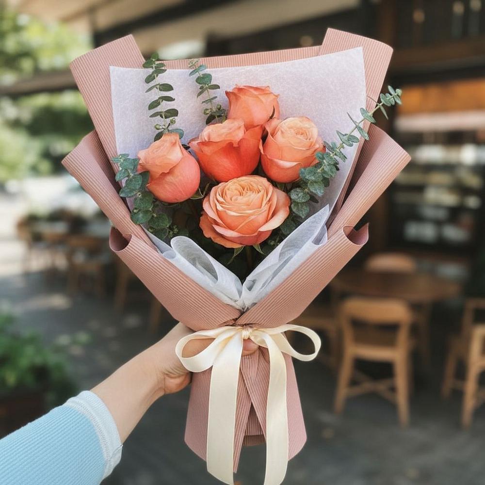 Букет цветов из: Розы в Никоновское