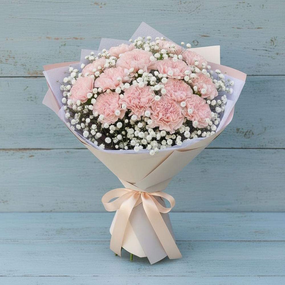 Букет цветов из: Гвоздики в Никоновское