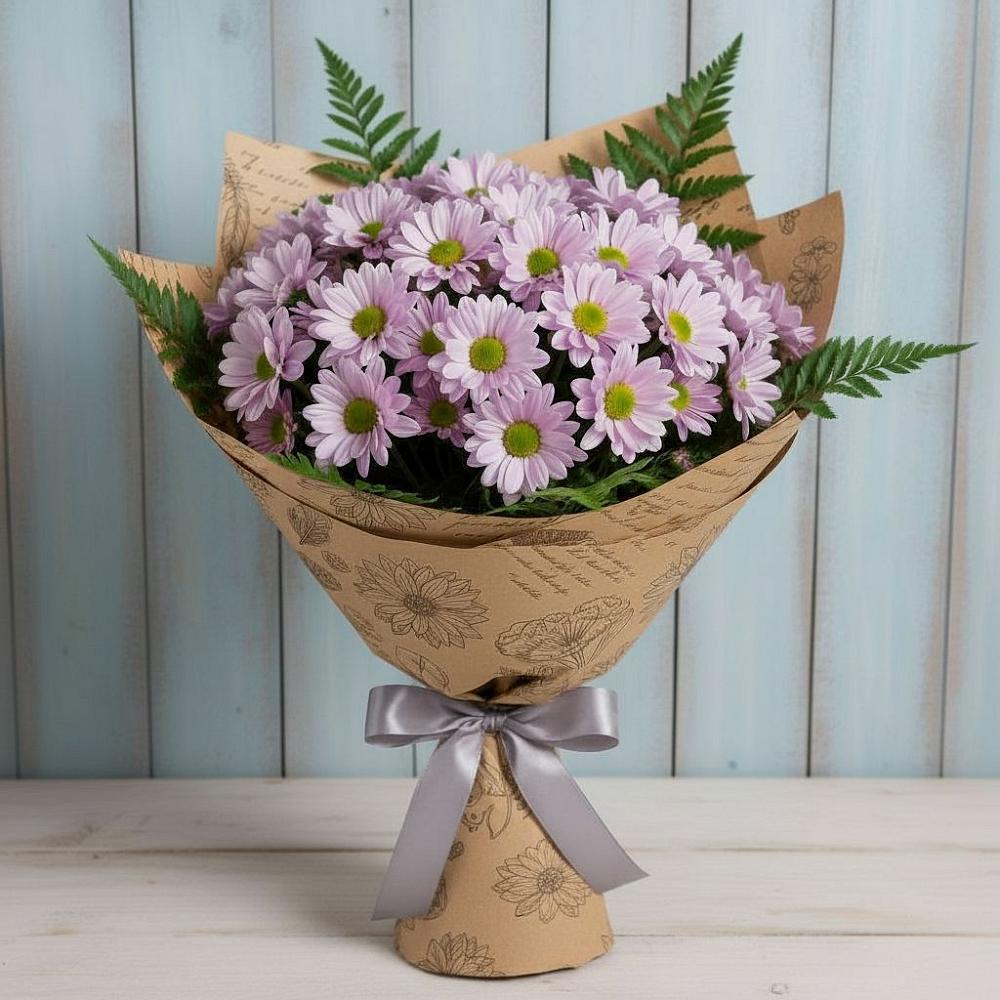 Букет цветов из: Хризантемы в Никоновское