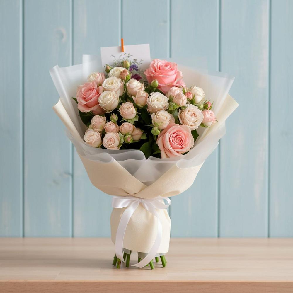 Букет цветов из: Розы в Никоновское