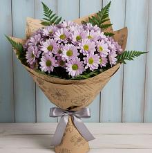 Букет цветов из:  Хризантемы #REPLACE_PRED# Никоновское