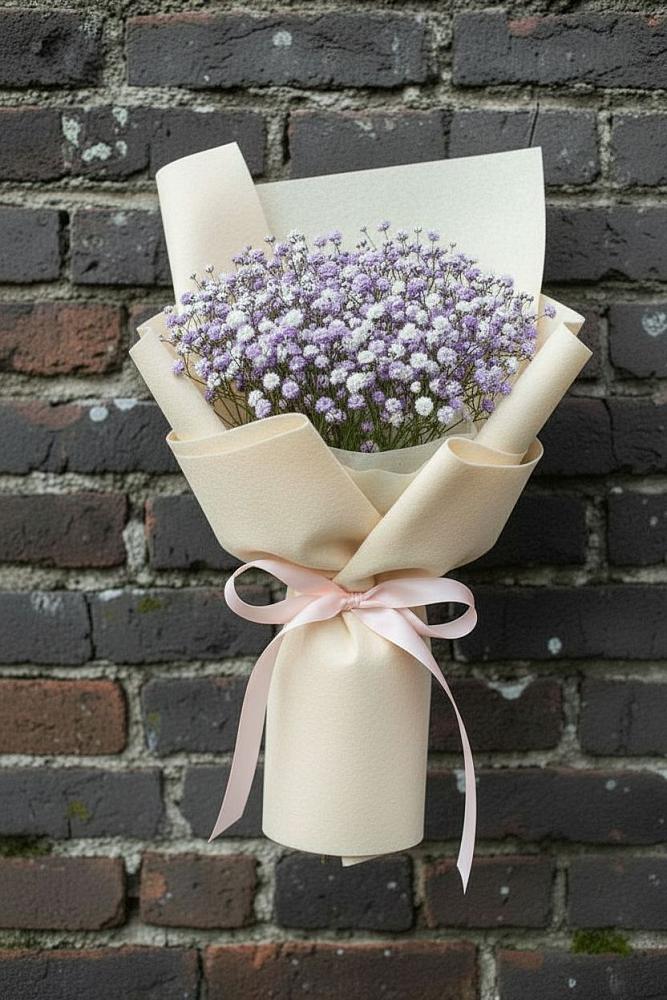 Букет цветов из: Гипсофила в Никоновское