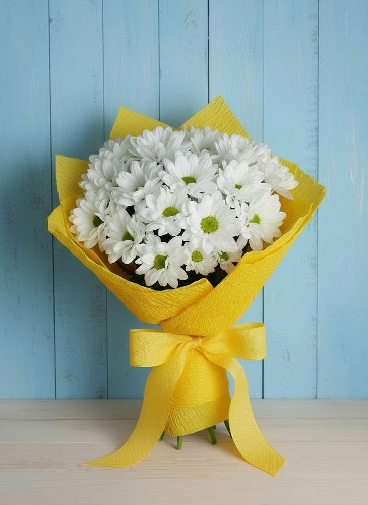 Букет цветов из: Хризантемы в Никоновское