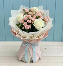 Букет цветов из:  Розы в Никоновское