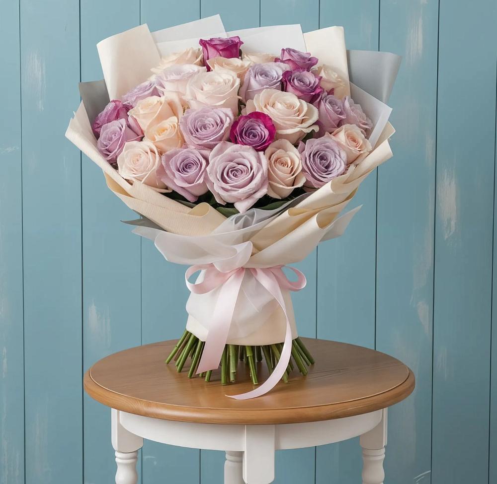 Букет цветов из: Розы в Никоновское