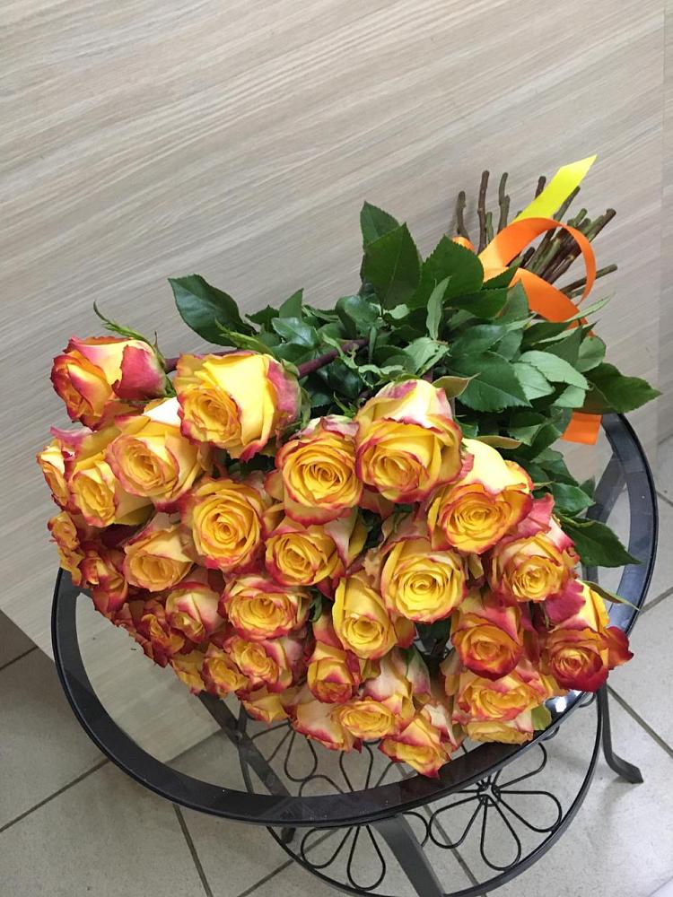 Букет Желтые розы в Никоновское