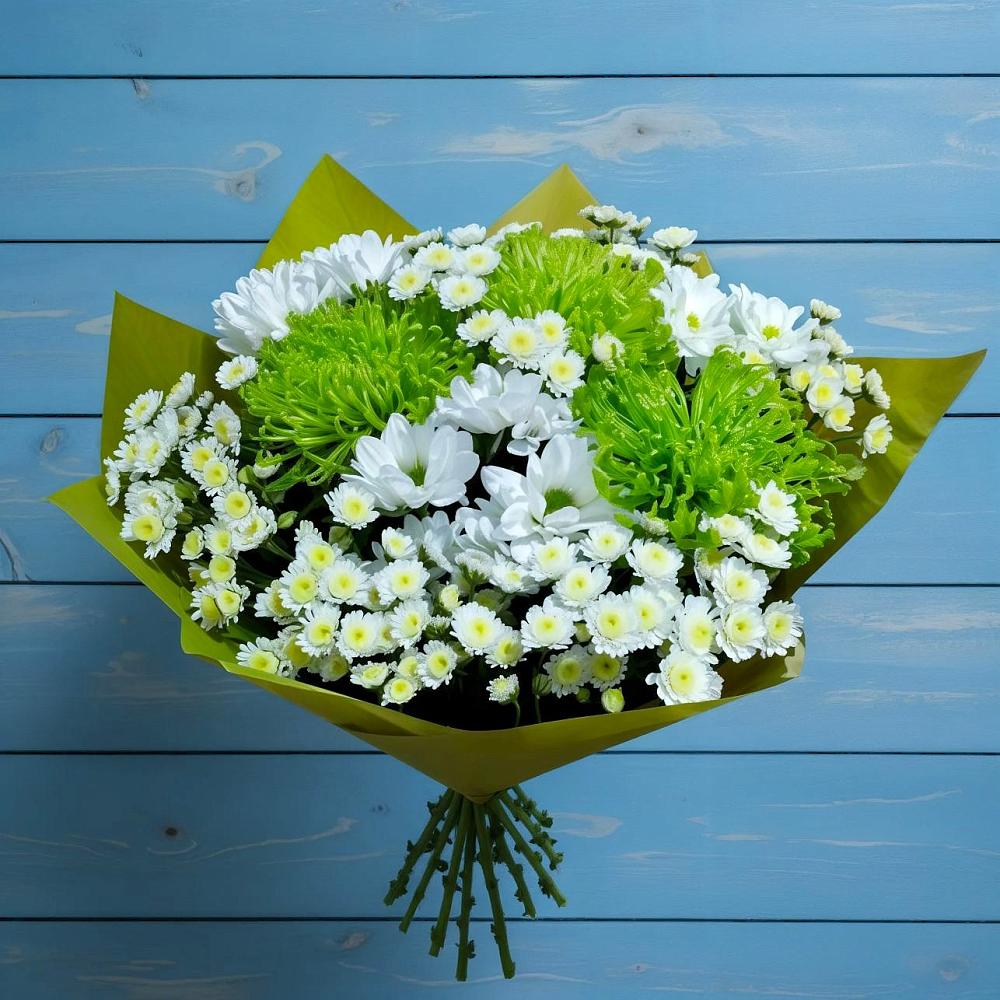 Букет цветов из: Хризантемы в Никоновское