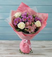 Букет цветов из:  Герберы в Никоновское
