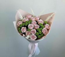 Букет цветов из:  Розы и Хризантемы в Никоновское