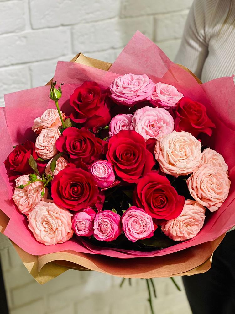 Букет цветов из: Розы в Никоновское