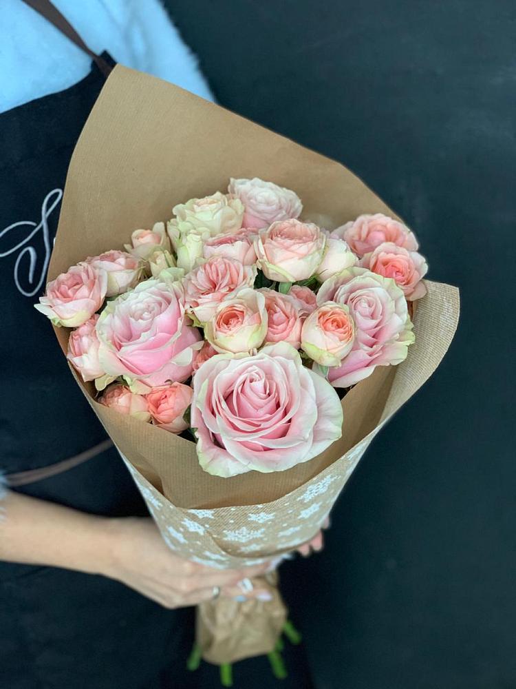 Букет цветов из: Хризантемы и Розы в Никоновское