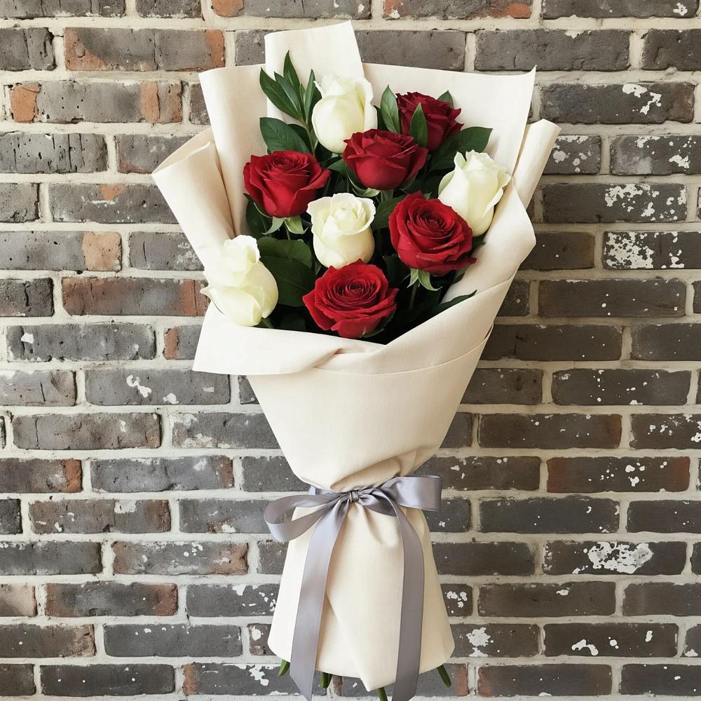 Букет цветов из: Розы в Никоновское