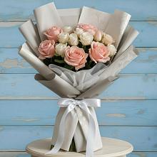 Букет цветов из:  Розы в Никоновское