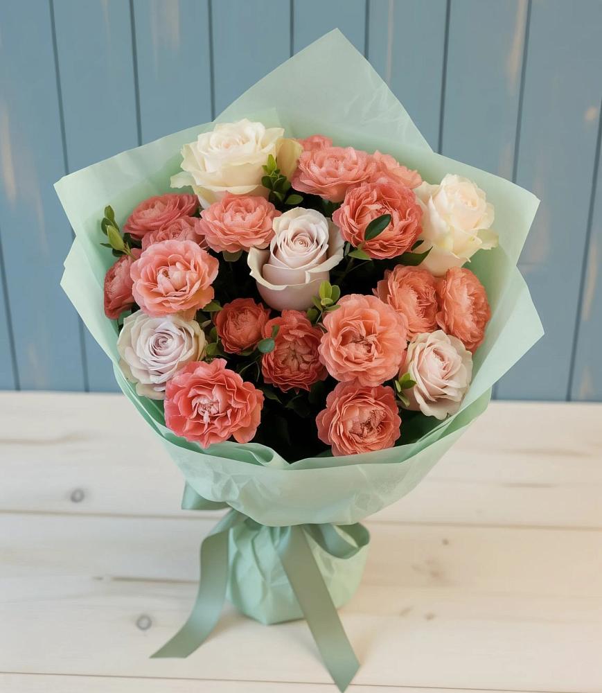 Букет цветов из: Розы в Никоновское