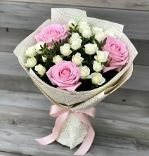 Букет цветов из:  Розы в Никоновское