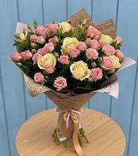 Букет цветов из:  Розы в Никоновское
