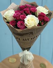 Букет цветов из:  Розы в Никоновское