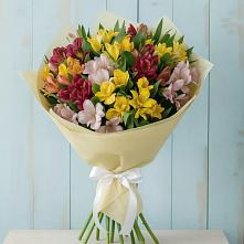 Букет цветов из:  Альстромерии в Никоновское