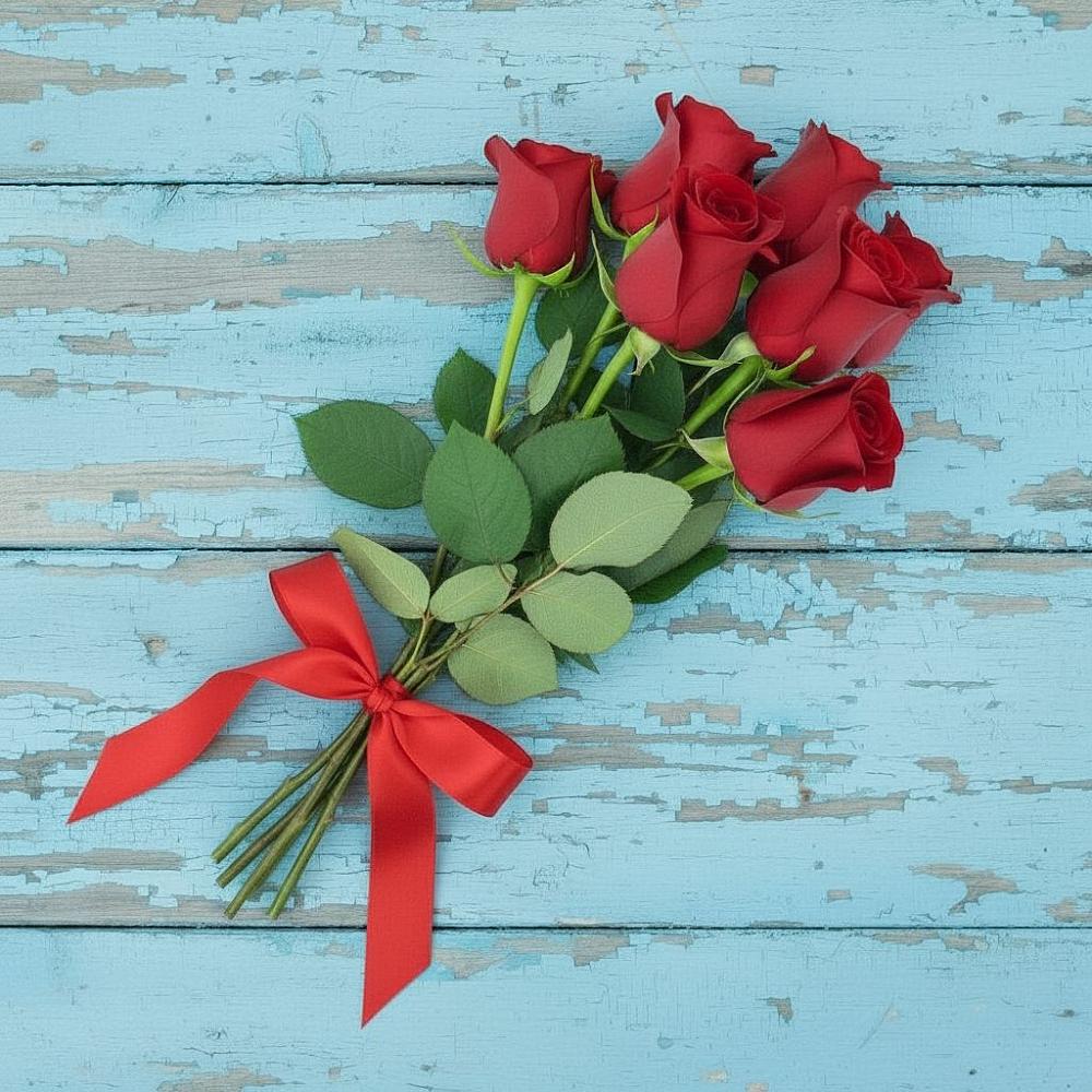 Букет Красные розы в Никоновское