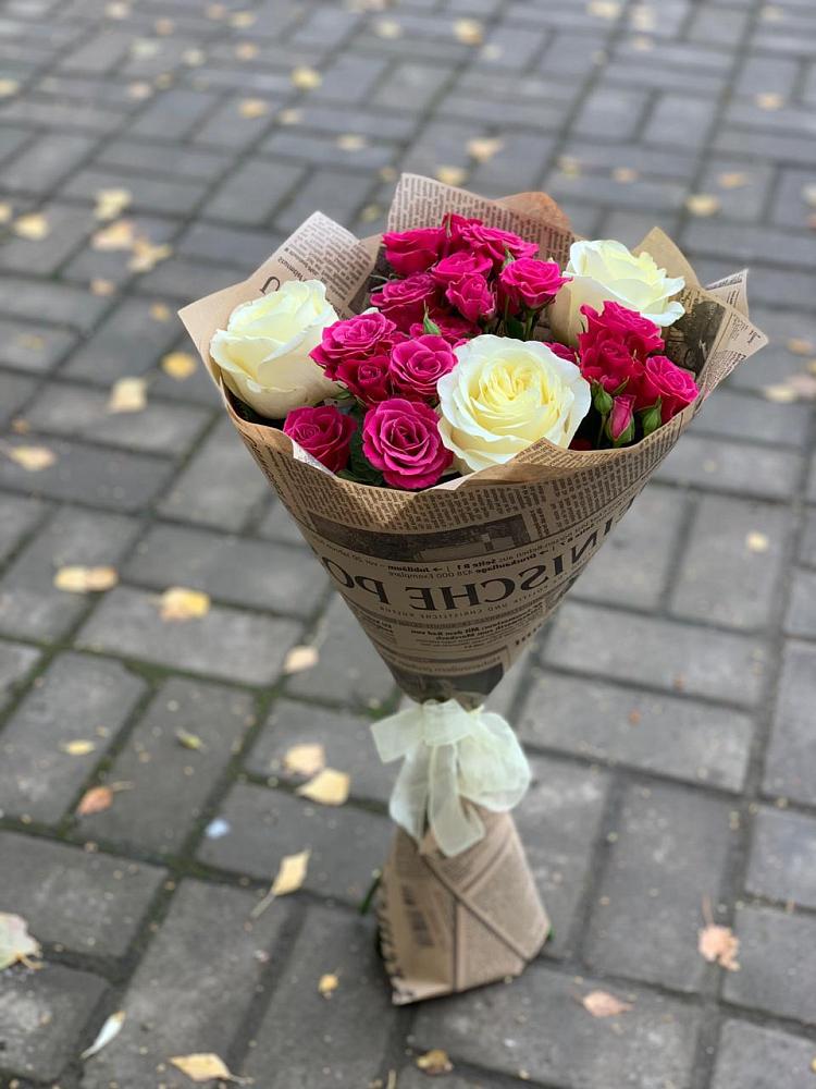 Букет цветов из: Розы в Никоновское