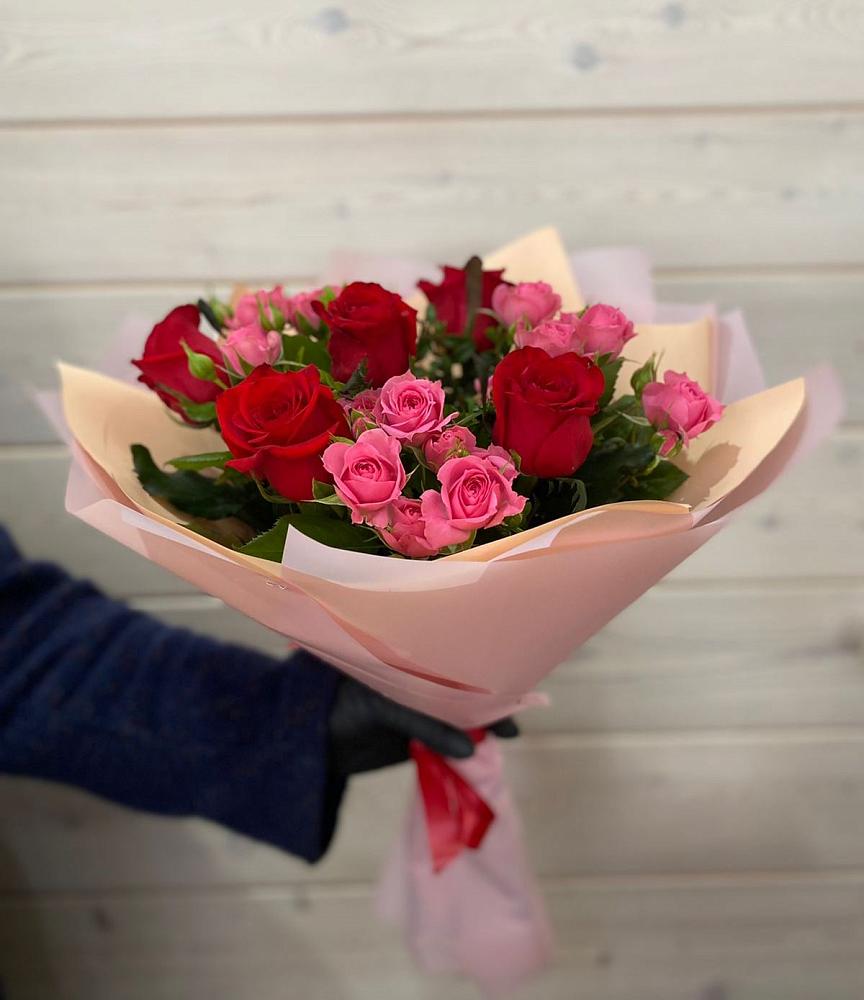 Букет цветов из: Розы в Никоновское
