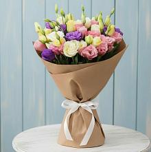 Букет цветов из:  Лизиантусы в Никоновское